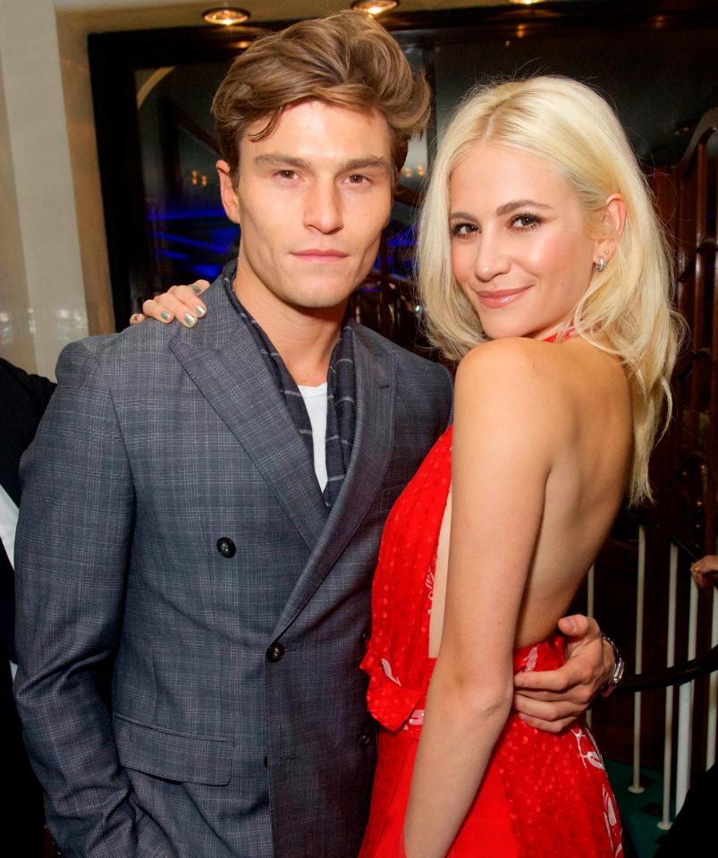  Pixie met fiancé Oliver at a catwalk show and the pair have been together for seven years, since she was 19