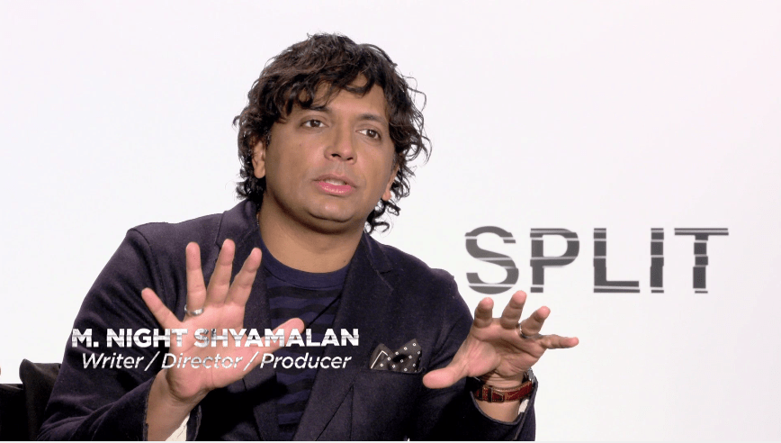  In an exclusive clip, M. Night Shyamalan reveals a scene from the film which had played a big part in the flick until the final edit