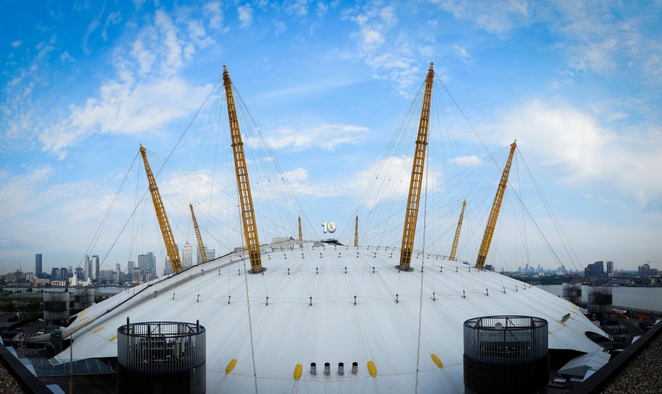 Celine is performing at the O2 as part of the Arena’s 10th anniversary celebrations