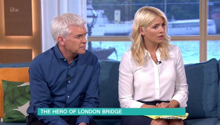 Holly Willoughby and Phillip Schofield meet Gerard Vowles