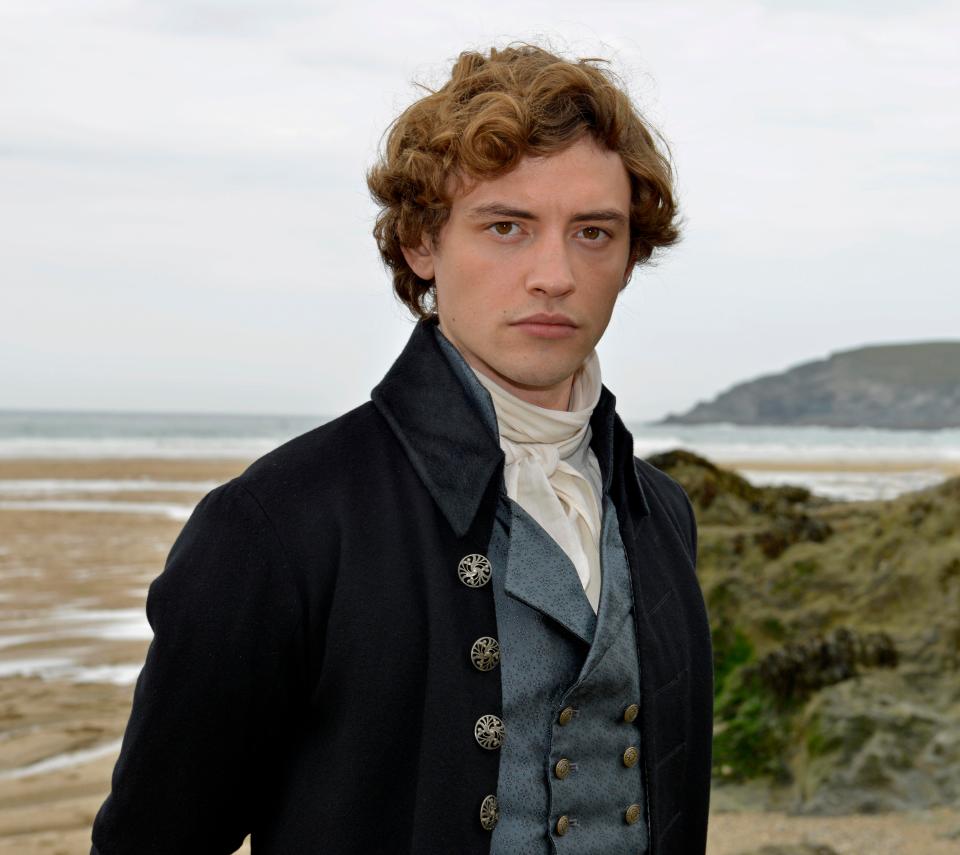  Poldark: Josh Whitehouse plays Hugh Armitage, Demelza’s love interest