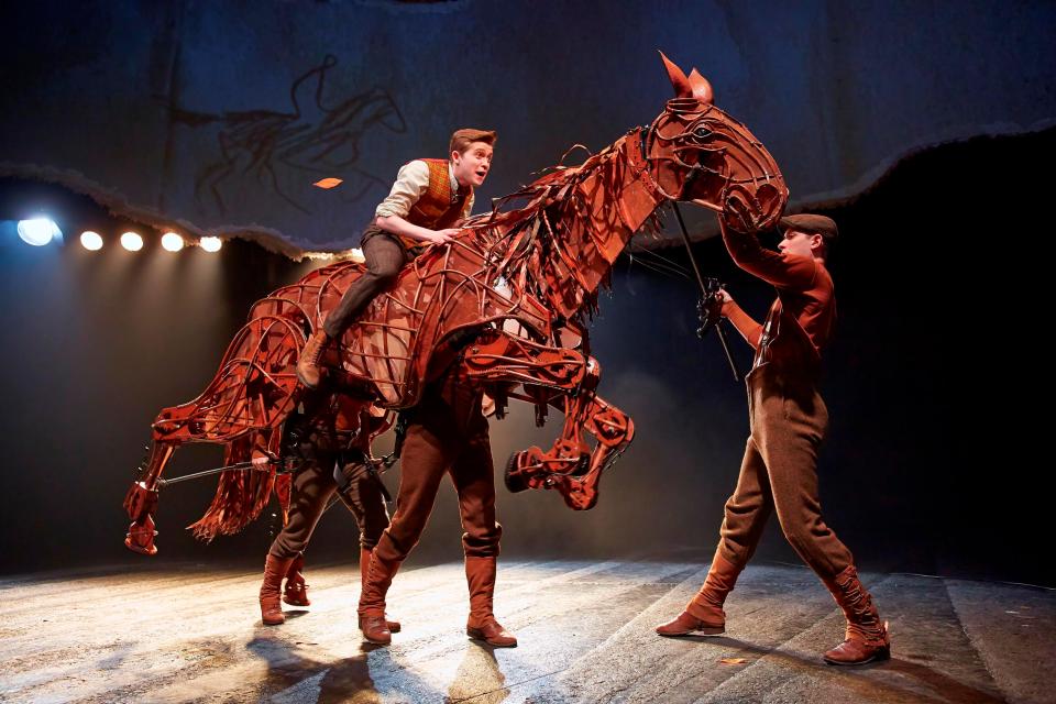  The cast of War Horse are part of the broadcast