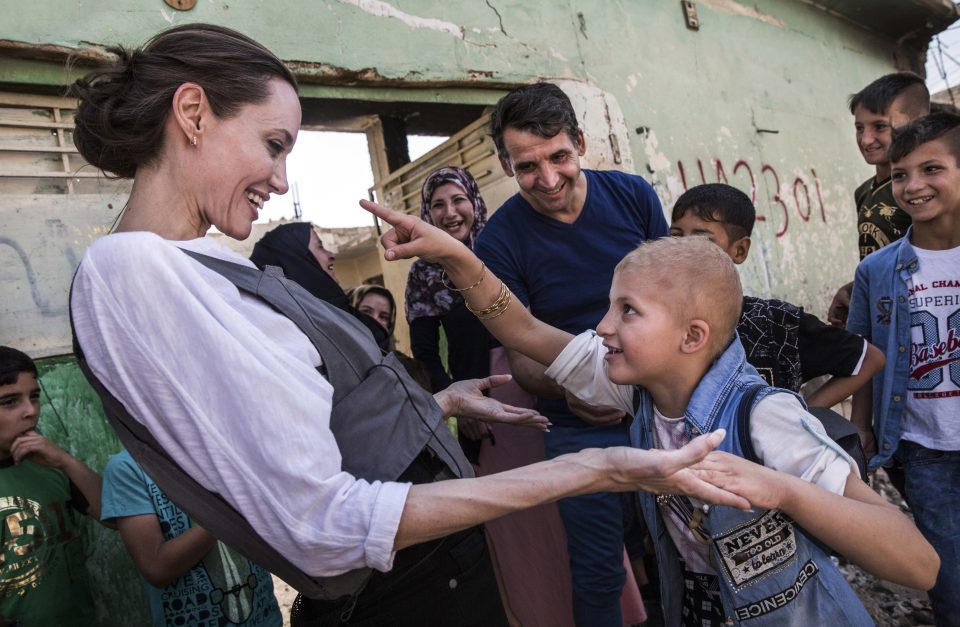  Angelina Jolie is known for her humanitarian work as much as her movie roles