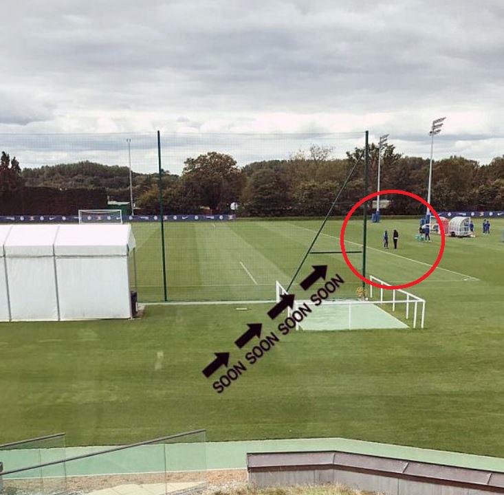  Tiemoue Bakayoko has been to visit Chelsea's training ground in Cobham as well as having dinner with some of the players