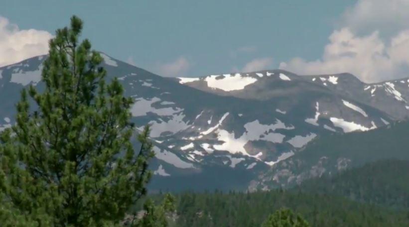  The Rocky Mountains near where the incident unfolded