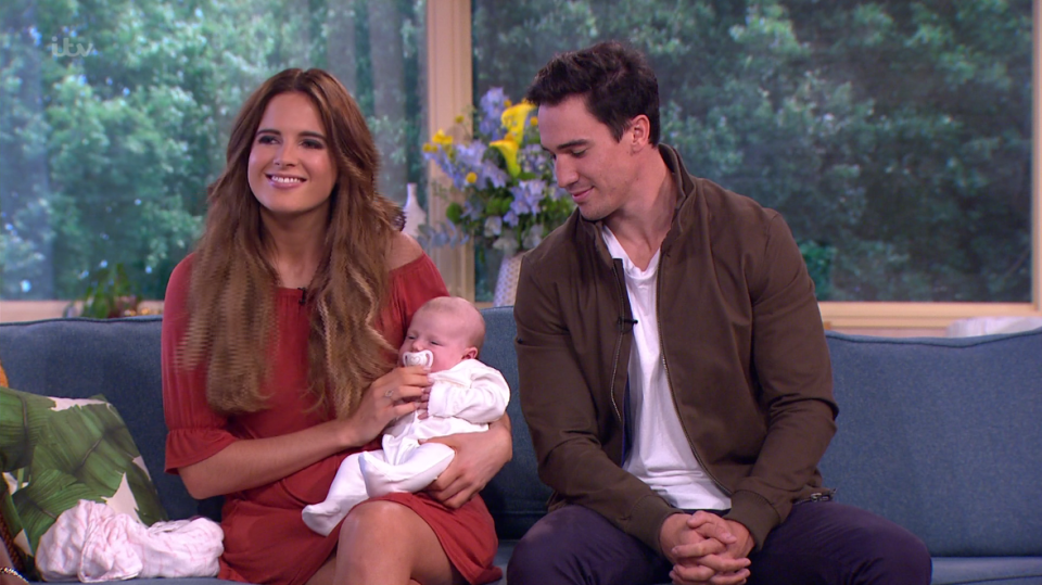 Binky Felstead admits she was terrified of breastfeeding in public