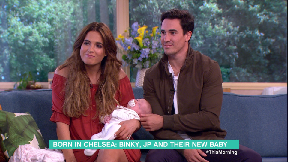 Binky Felstead admits she was terrified of breastfeeding in public