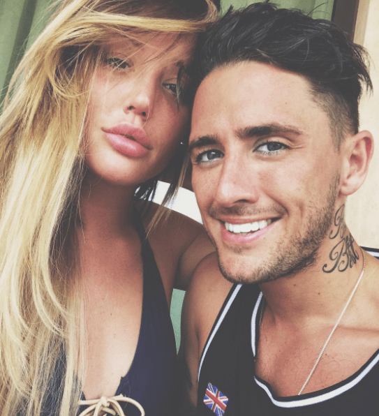  Charlotte presents Just Tattoo Of Us with boyfriend Stephen Bear