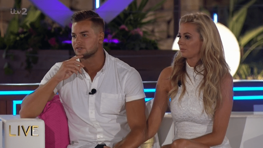  Caroline quizzed the couple on their tumultuous romance