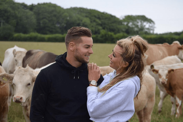  Chris recently took girlfriend Olivia Attwood to his family's farm to film scenes for the Love Island reunion episode