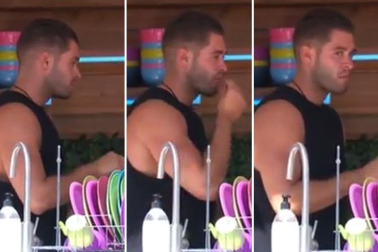  Jonny Mitchell was thoroughly mocked by viewers after rage-munching pistachios