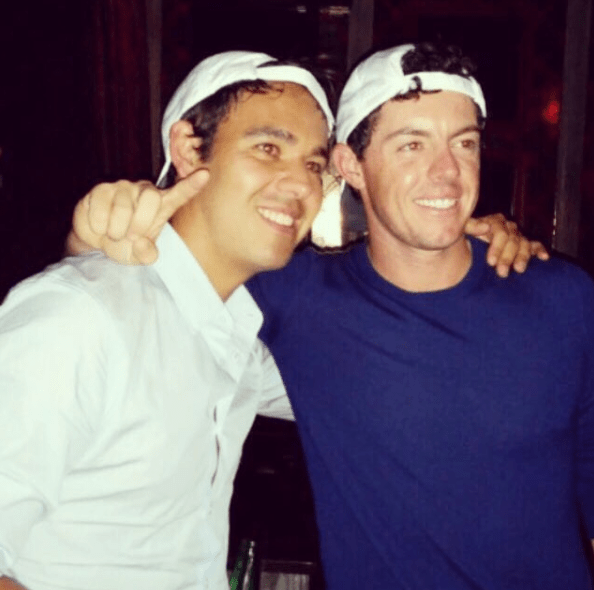  Rory McIlroy and Harry Diamond have been close friends for a long time