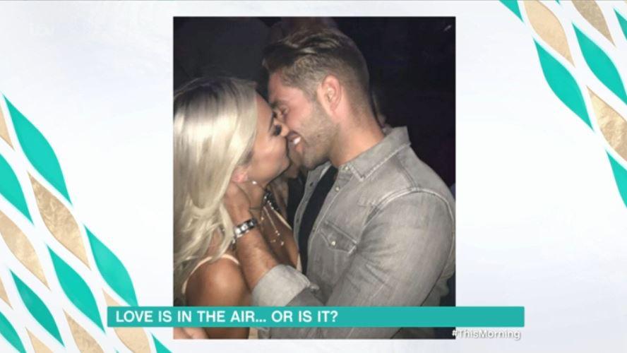  The pair were previously spotted snogging in a London nightclub after being booted out of the villa