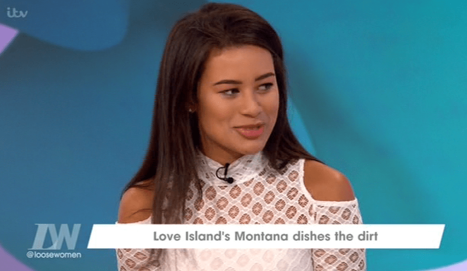  Montana revealed she went on Love Island to help her career