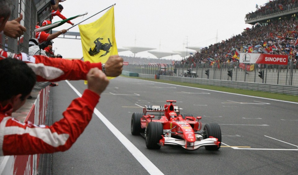 Michael Schumacher dominated the sport at the turn of the Millennium