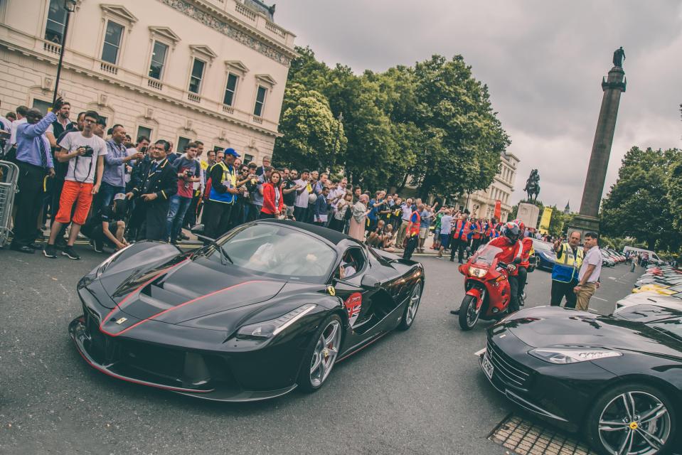  London street ground to a halt for the celebration