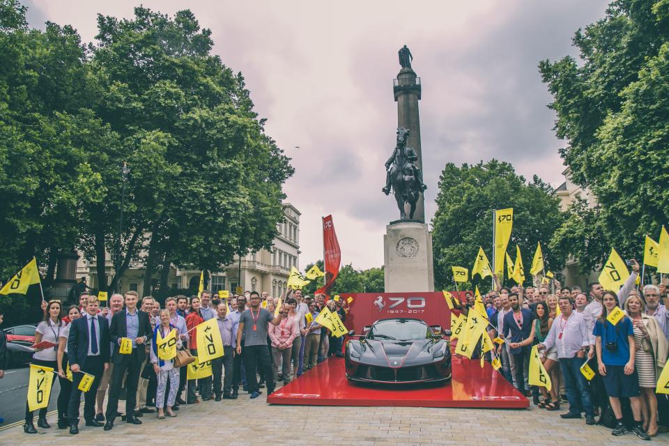  LaFerrari Aperta was star of London event