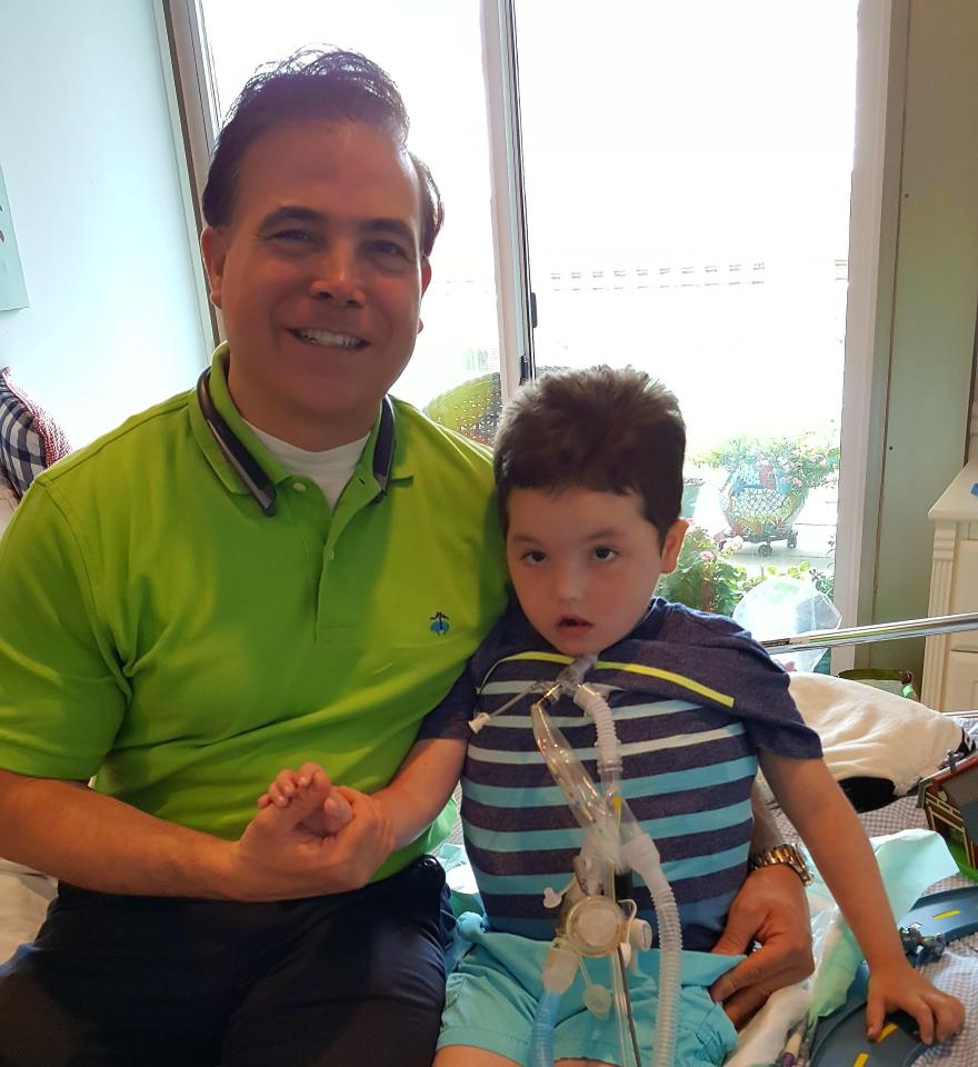  Art Estopinan Jr, now six, became the first person to have the therapy in 2012