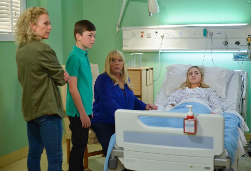  Sharon makes it clear she doesn't want Lisa there after she abandoned Louise