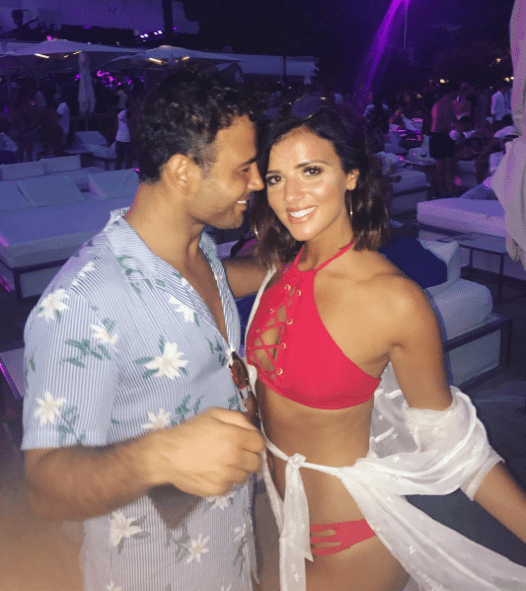 Lucy Mecklenburgh has shared this loved up selfie with boyfriend Ryan Thomas