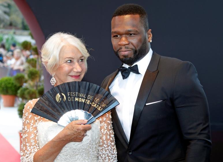  50 Cent really stuck it on Dame Helen Mirren when they finally met last month