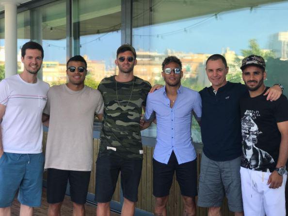  Barcelona star Neymar is said to be in the middle of a power struggle between members of his entourage