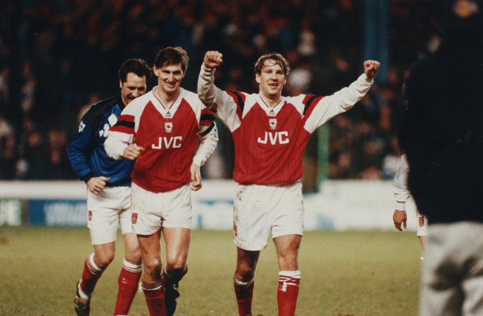  Paul Merson spent 15 years at Arsenal and one season with Arsene Wenger