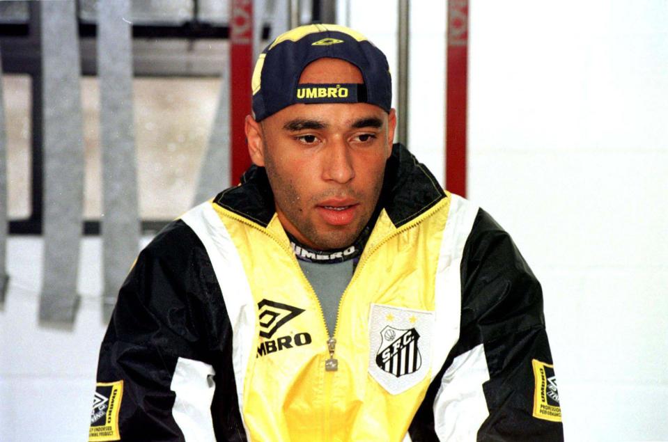  Former Santos goalkeeper pictured here in 1997, handed himself in to police on Friday