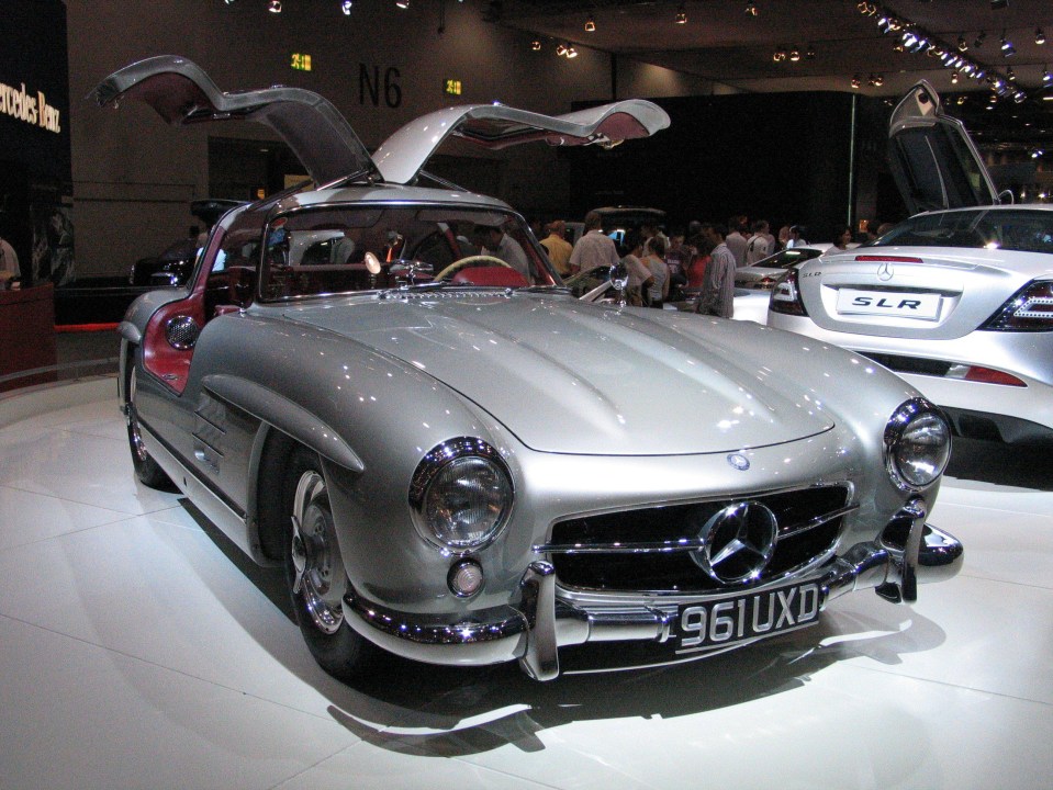 The Mercedes 300 SL Gullwing was one of the very first supercars