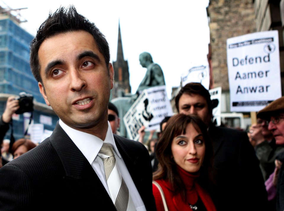 Solicitor Aamer Anwar claimed his clients did not get a fair trial