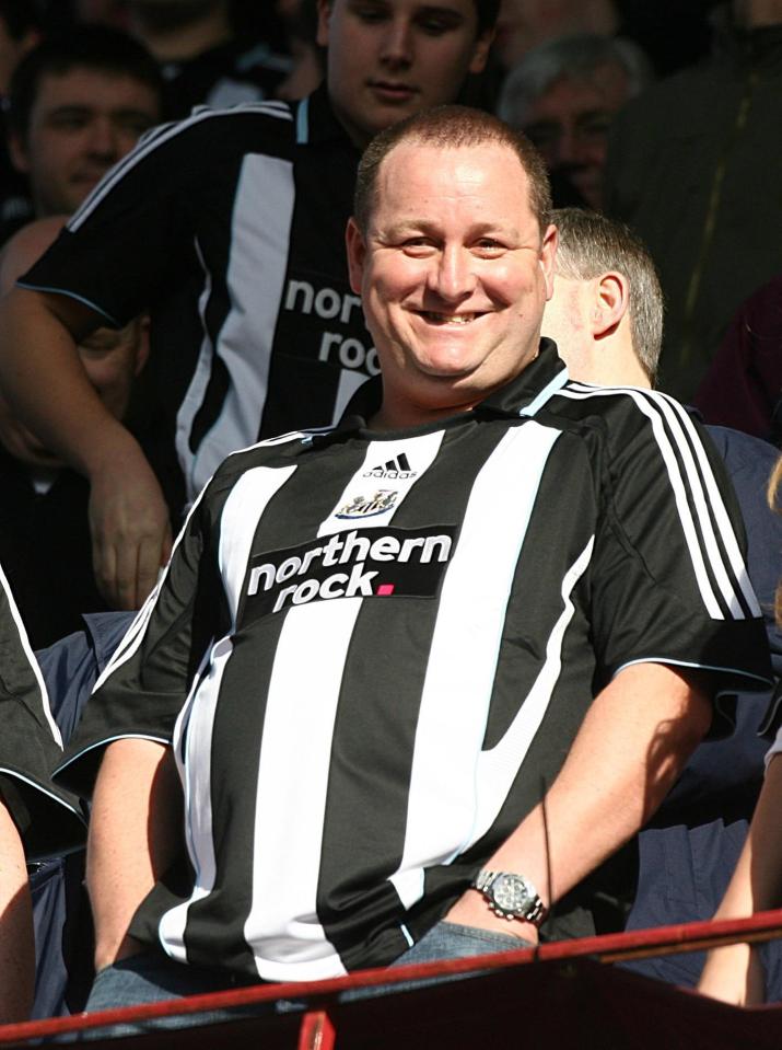  It's been reported that Mike Ashley likes 12 pints during meetings