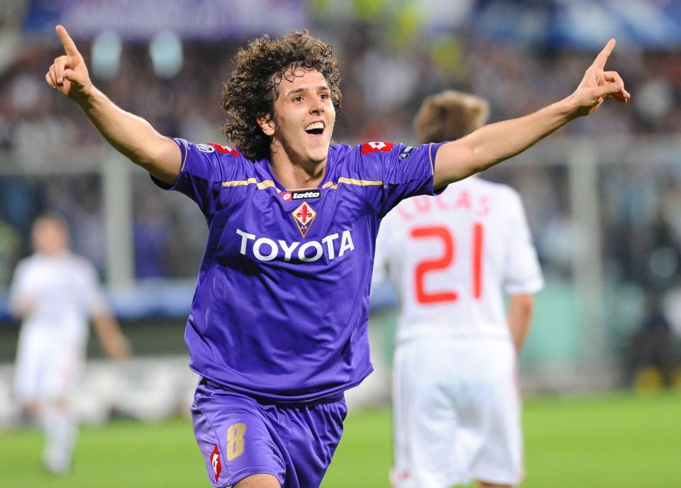  Stevan Jovetic was considered one of brightest prospects around at Fiorentina