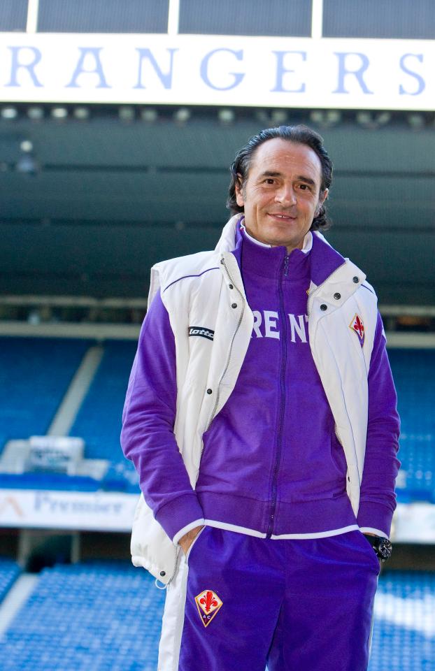  Cesare Prandelli was appointed as manager of Fiorentina in 2005