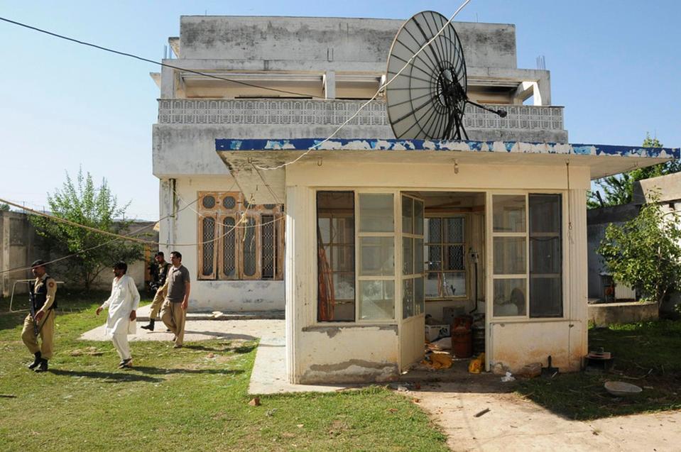  Osama bin Laden's compound in Abbottabad, Pakistan, where he spent his final days