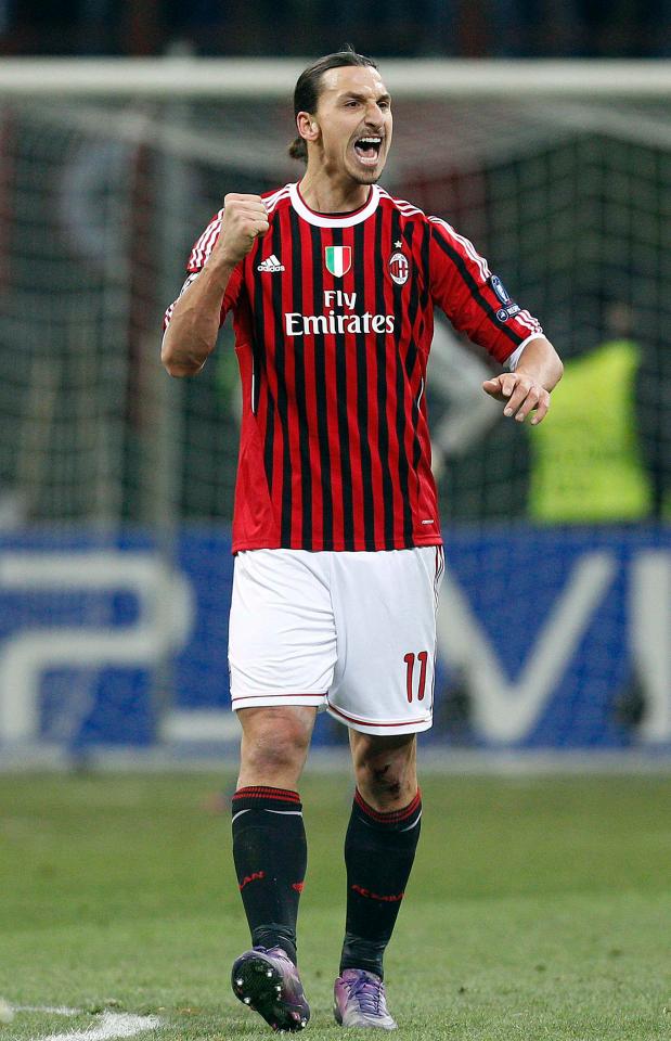  Zlatan Ibrahimovic is a target for former club AC Milan this summer