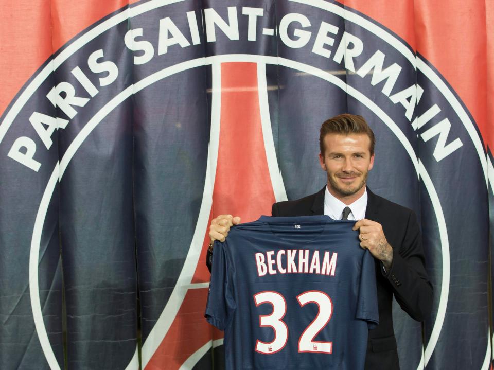  Becks only played 14 games for the French side after joining them in 2013