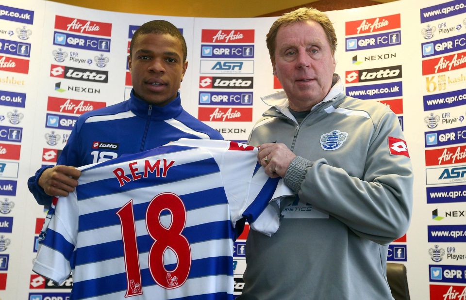  Loic Remy burst onto the Premier League scene after Harry Redknapp signed him for QPR