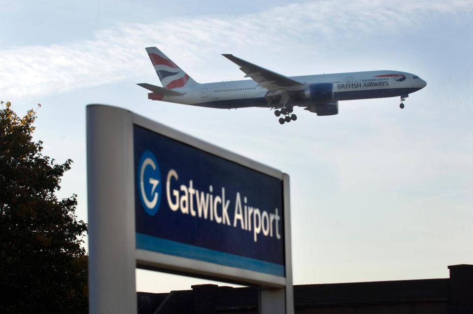  A BA flight was diverted to Bournemouth while three EasyJet flights were sent to various airports after a drone was spotted near a Gatwick runway