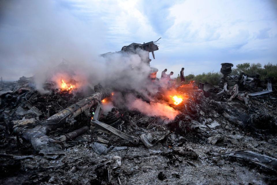  In the same year as MH370 vanishing another Malaysia Airlines plane was shot down over the Ukraine