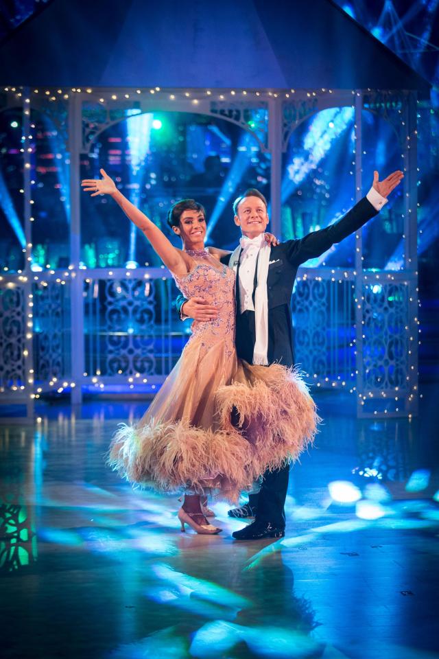  Frankie and dance partner Kevin Clifton were runner-ups in the 2014 show