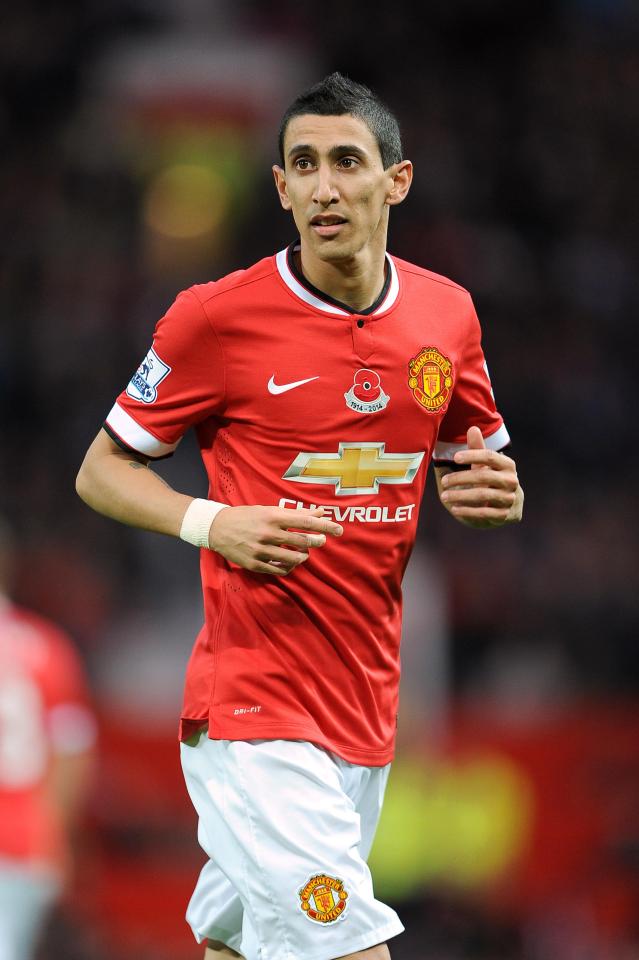  Manchester United splashed out a whopping £59.7m to sign Angel Di Maria