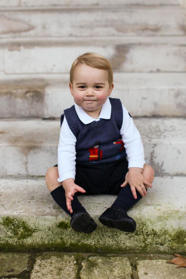  George's penchant for dungarees and pulled-up socks have inspired countless mums to dress their little lads the same