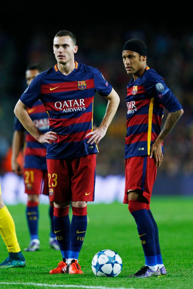  Vermaelen has suffered a frustrating time with injuries at Barcelona