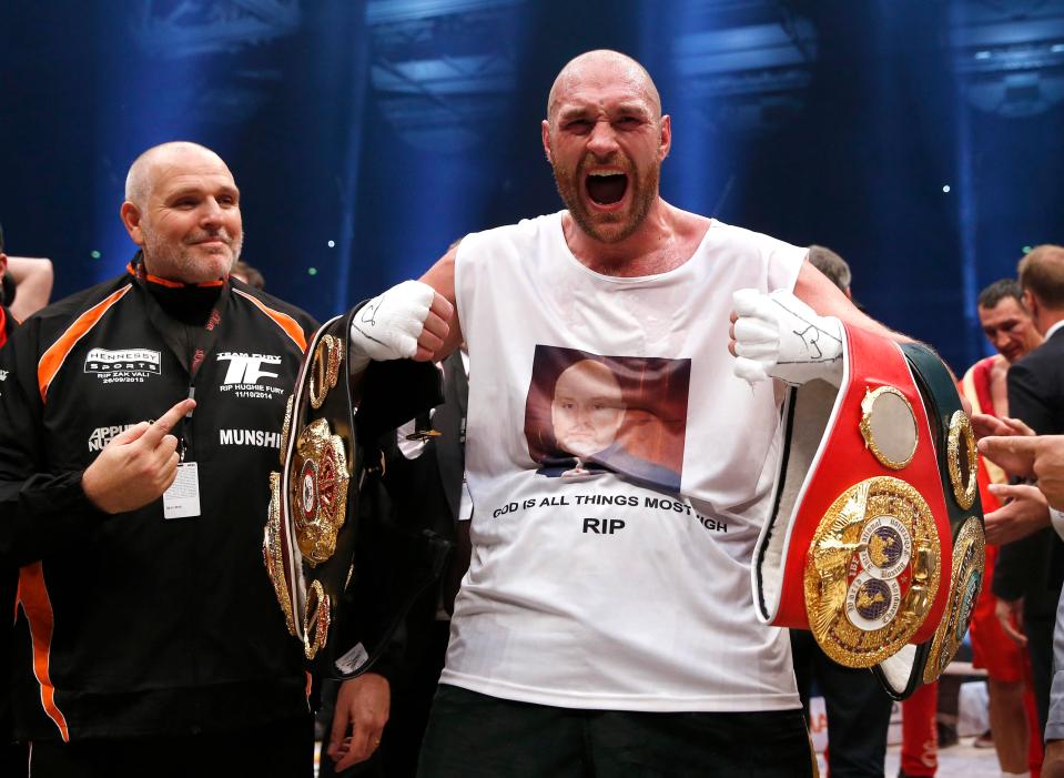  Peter Fury has refused to close the door on Tyson ever fighting again