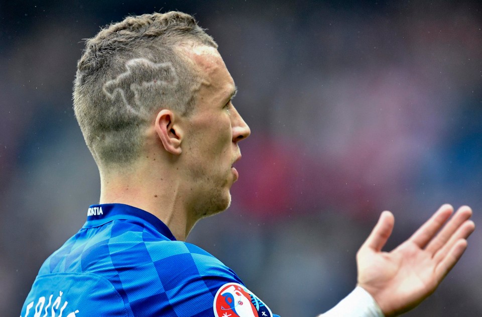 Perisic displayed a number of creative cuts at the Euros