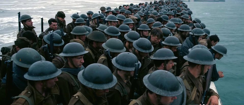  Nolan's scene recreates the sense of anticipation the troops must have felt as they were crammed together on Dunkirk pier