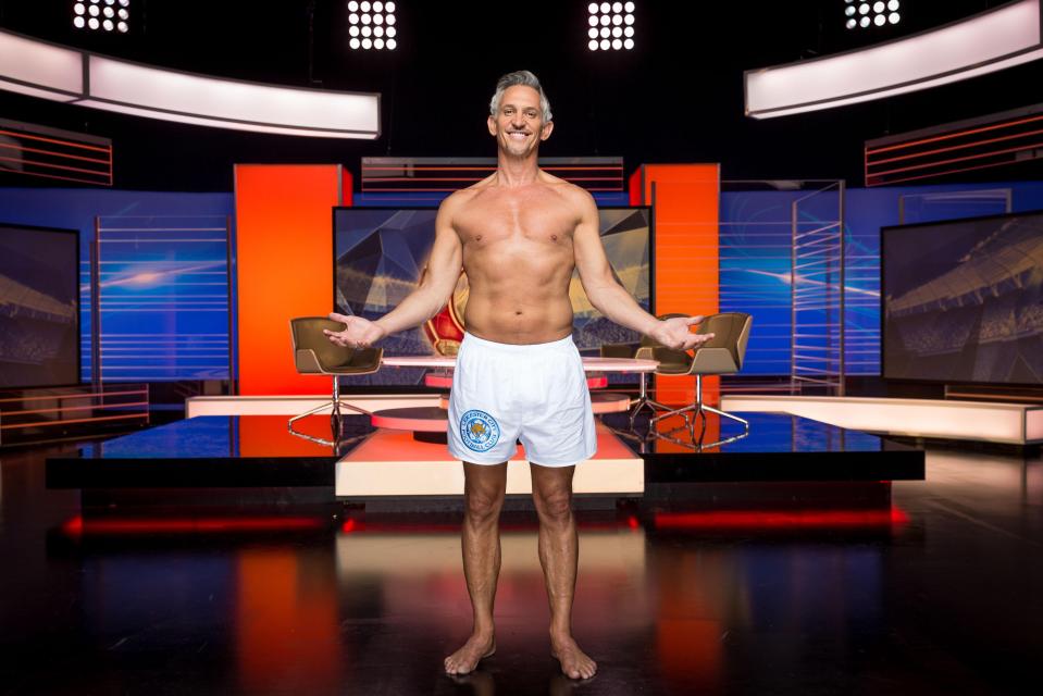  Gary Lineker presents Match of the Day every Saturday night on BBC One