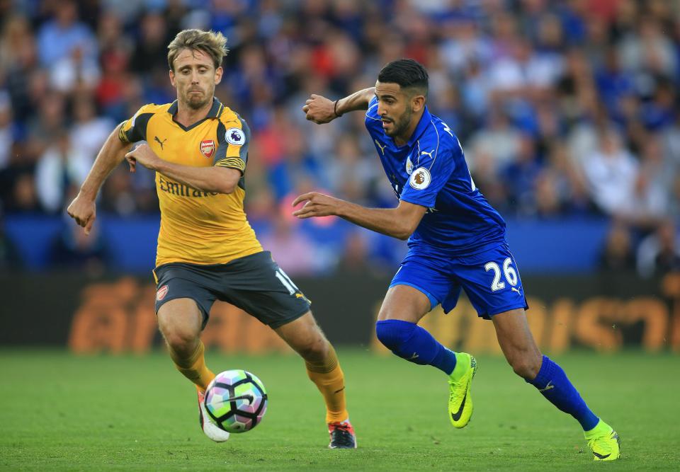  Arsenal have been seen as favourites to sign Riyad Mahrez from Leicester