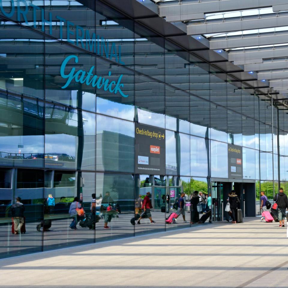  More than 100 vehicles were abandoned after a parking firm near Gatwick Airport appeared to cease trading (file picture)