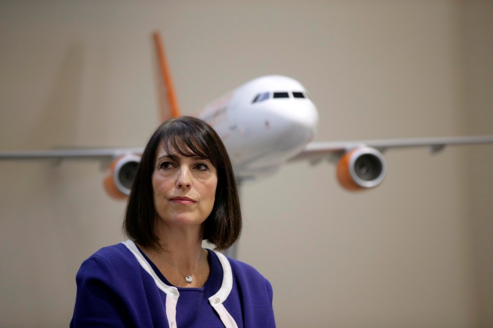 EasyJet boss Carolyn McCall was at the meeting held at the 17th century Chevening grace and favour mansion of the Cabinet big-hitter